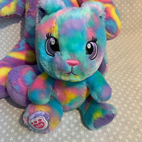 Build-A-Bear Workshop 2 Bunny Rabbit Plush Stuffed Animal - Picture 3 of 5